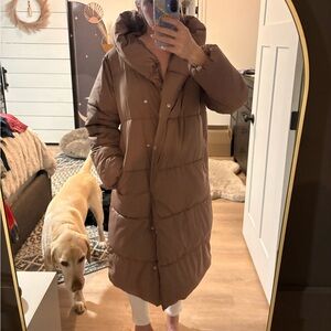 Old Navy Long Puffer Jacket